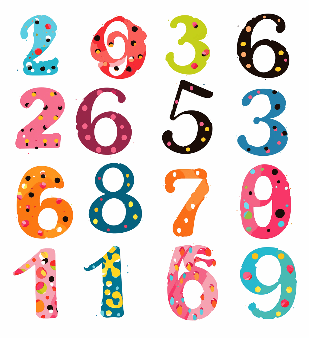 Geo Number 538 original repeating artwork