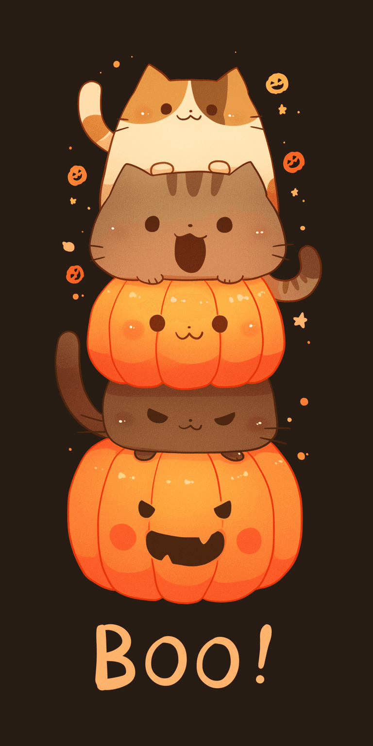 Halloween Pumpkin 256 original repeating artwork