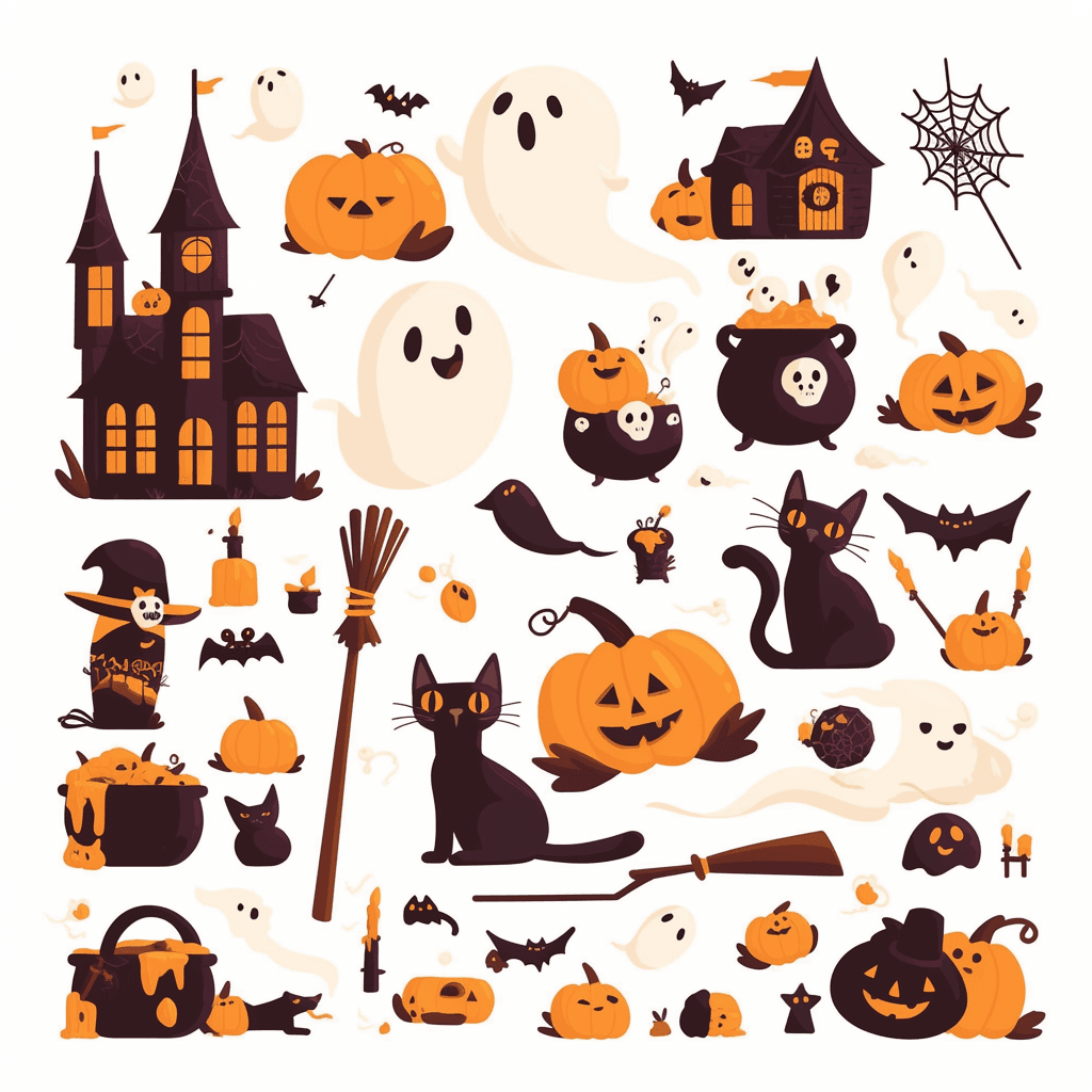 Halloween Print original repeating artwork