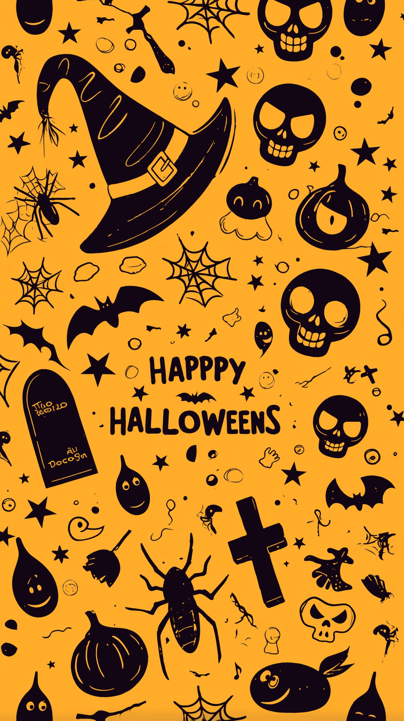 Halloween Press original repeating artwork