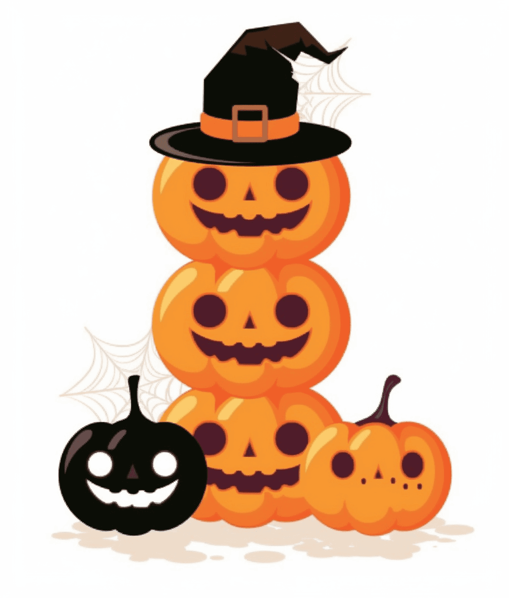 Halloween Pumpkin 135 original repeating artwork