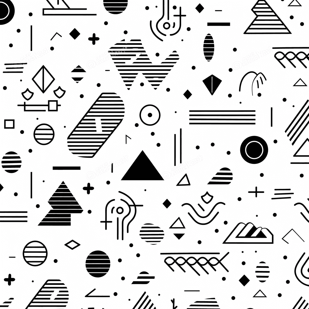 Geo 512 original repeating artwork