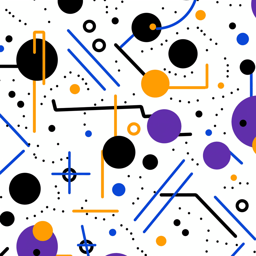 Geo Snap original repeating artwork