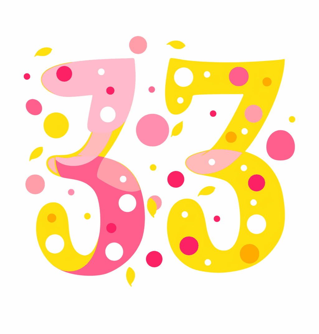Geo Number 035 original repeating artwork