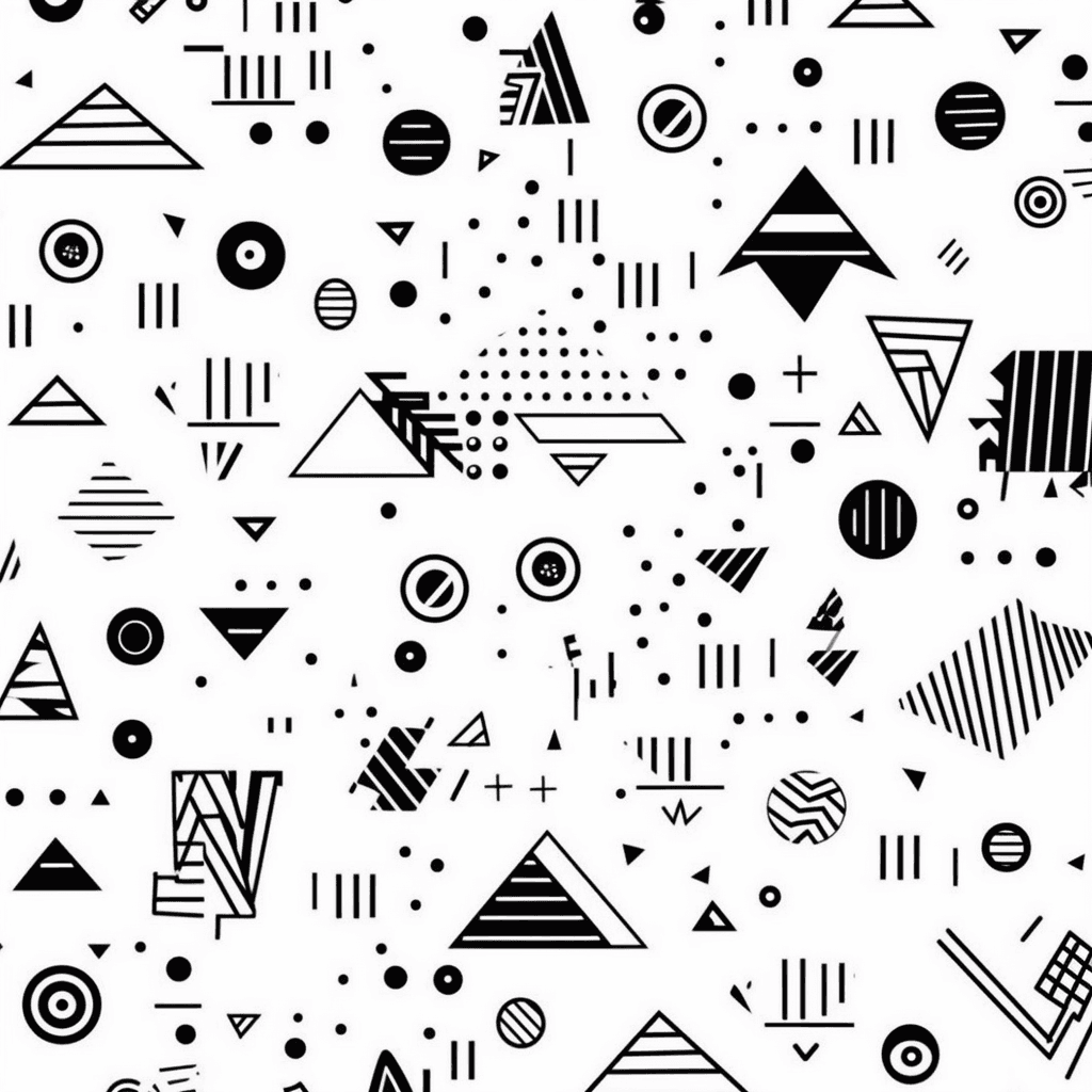 Geo 118 original repeating artwork