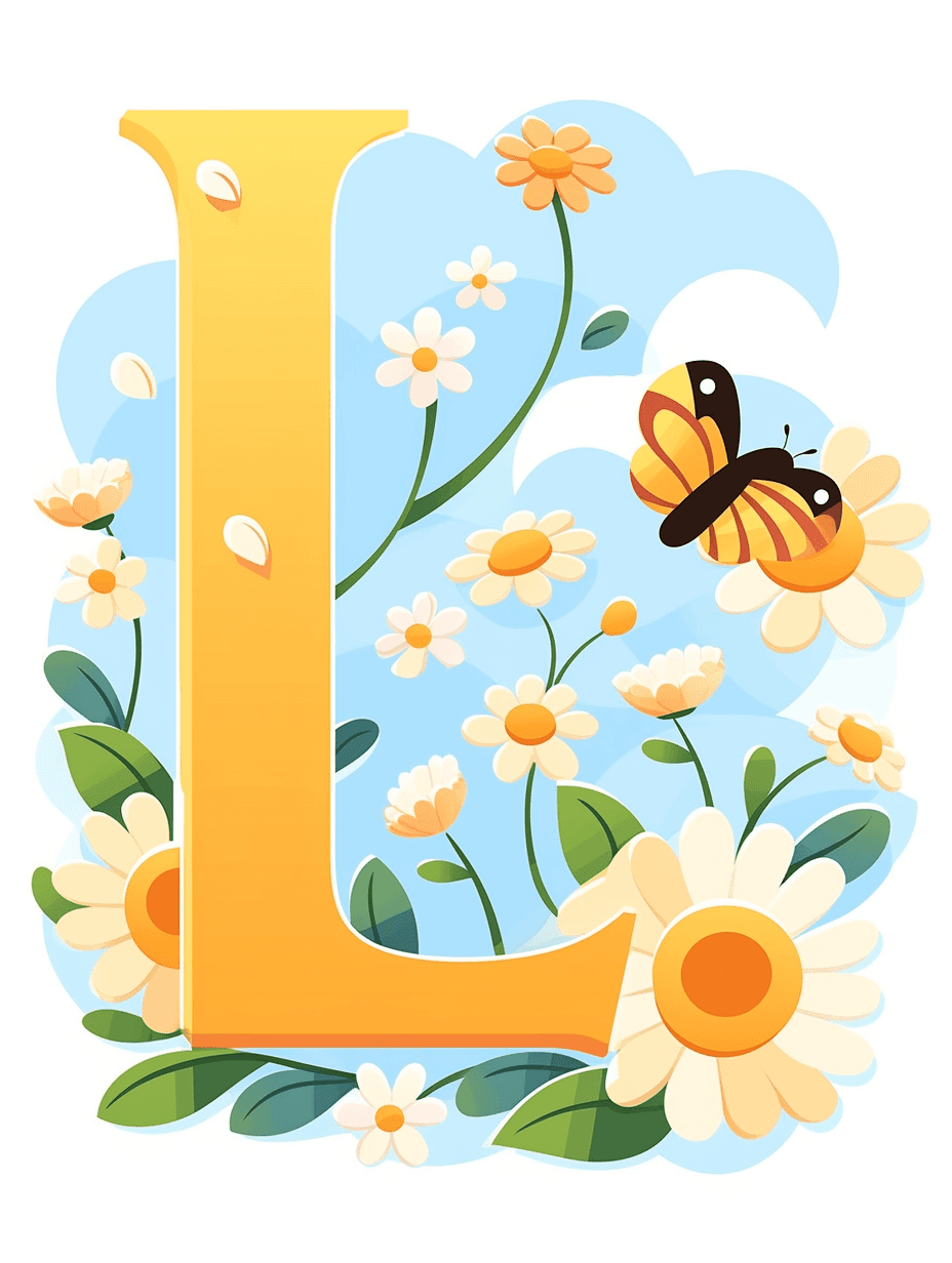 Letter 071 original repeating artwork
