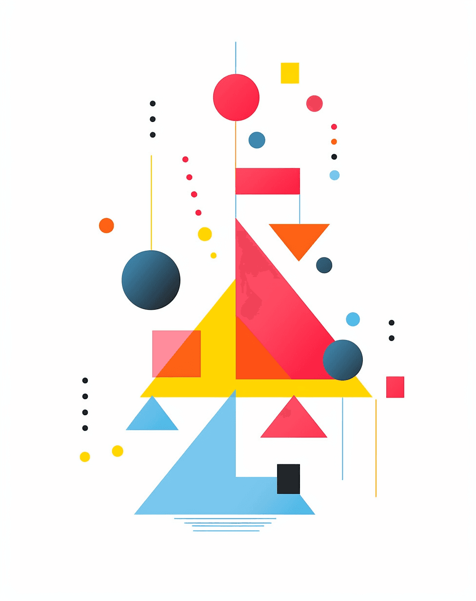 Geo 537 original repeating artwork