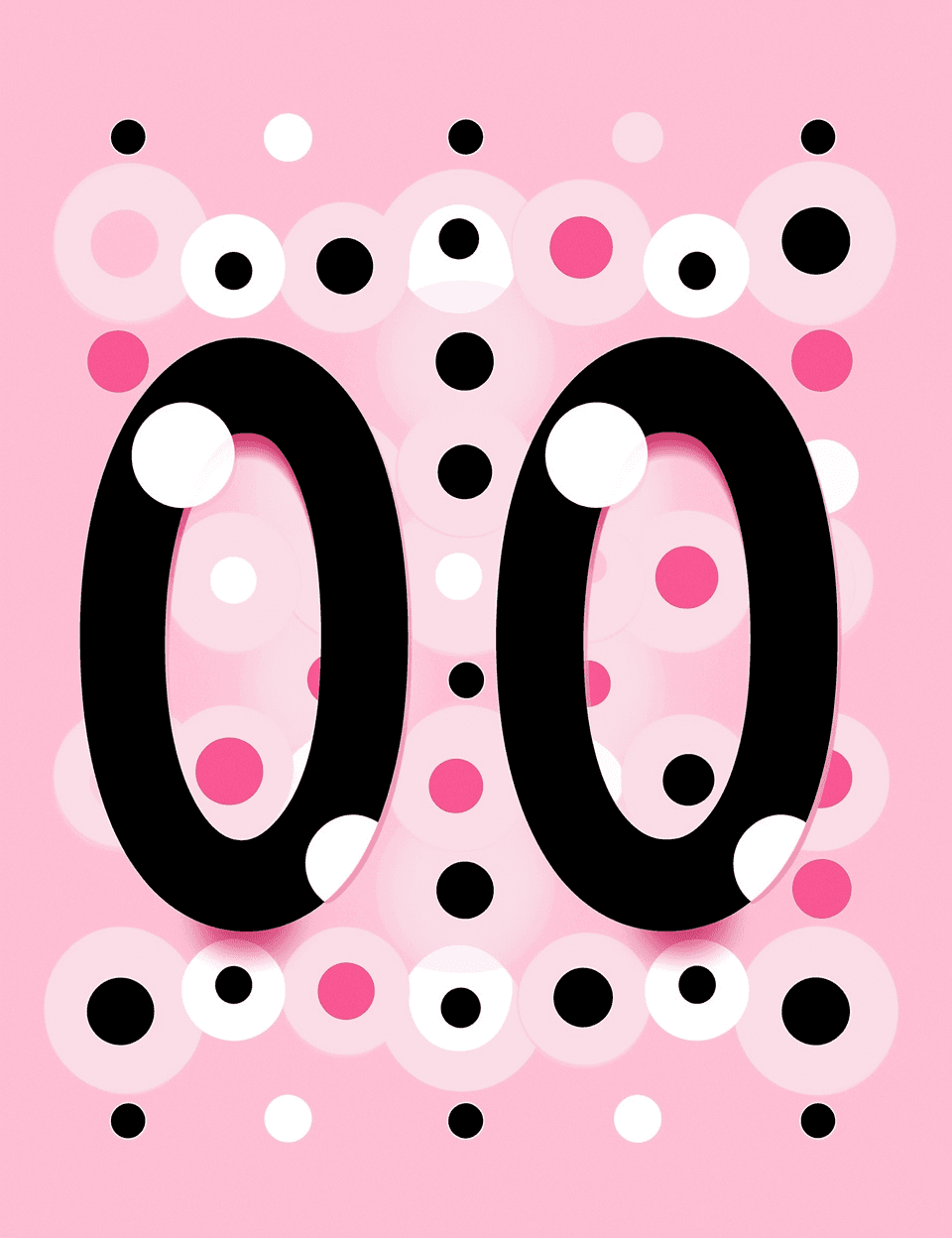 Geo Number Downtown original repeating artwork