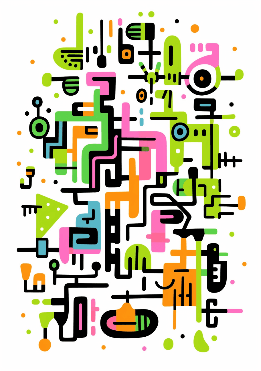 Geo 522 original repeating artwork
