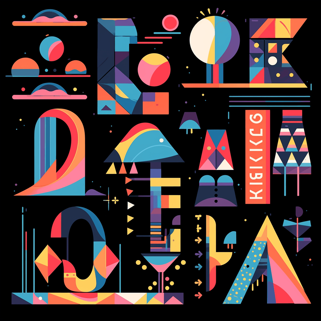 Geo Hue original repeating artwork