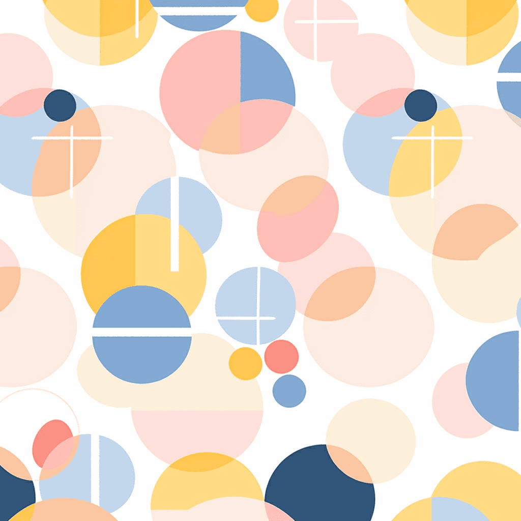 Geo Flip original repeating artwork