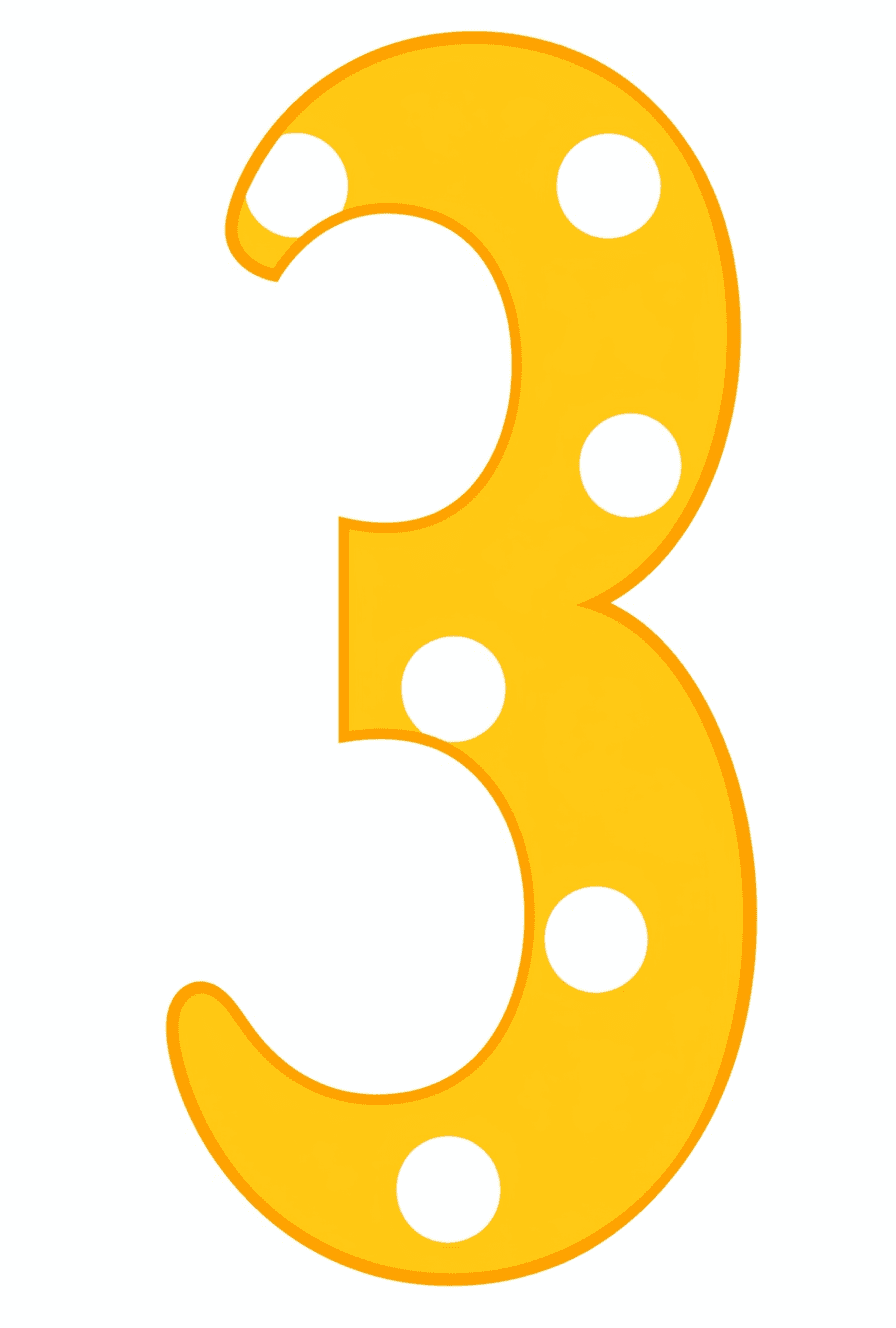 Geo Number Track original repeating artwork