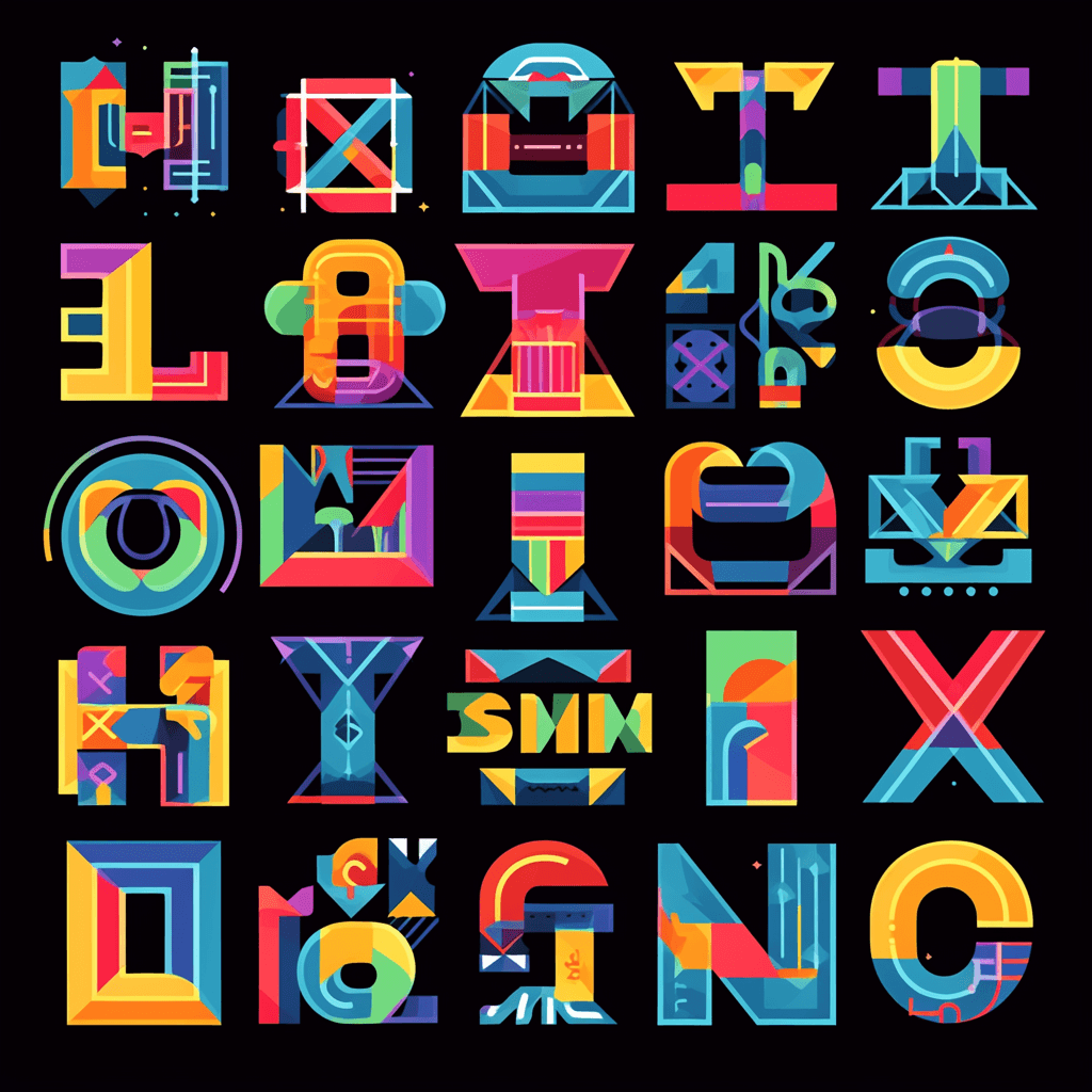 Letter Archive original repeating artwork