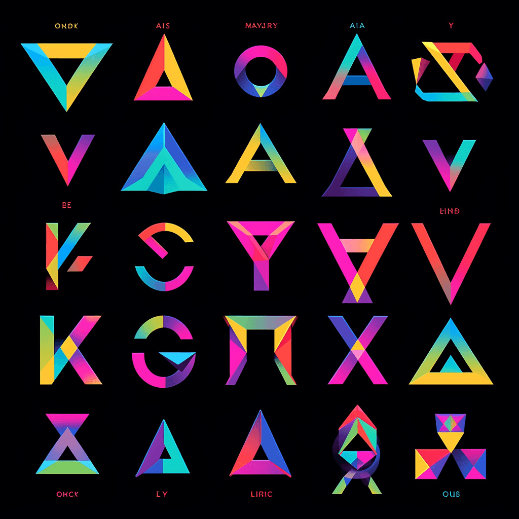 Letter 265 original repeating artwork