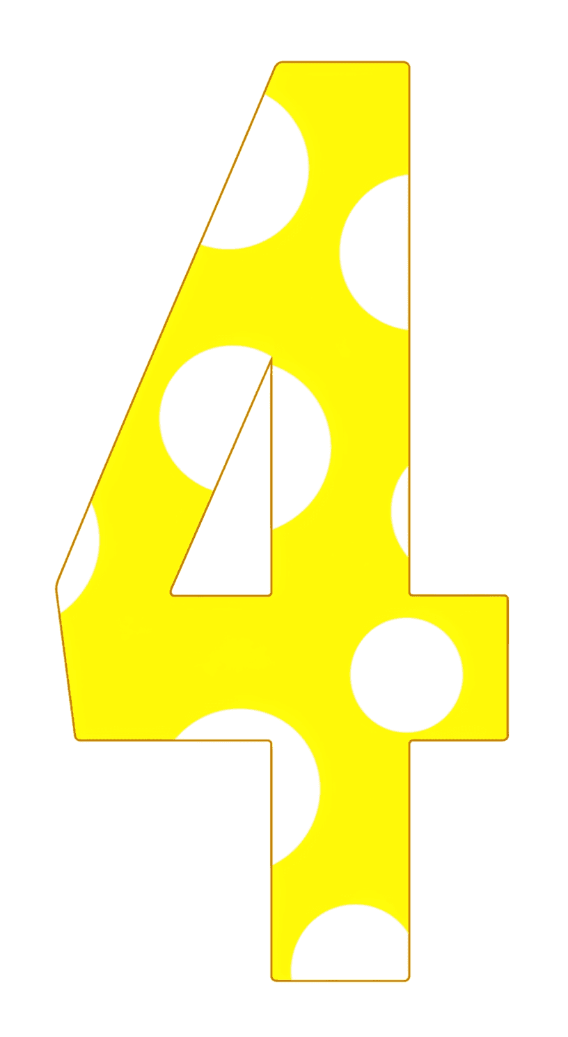 Geo Number Boulevard original repeating artwork