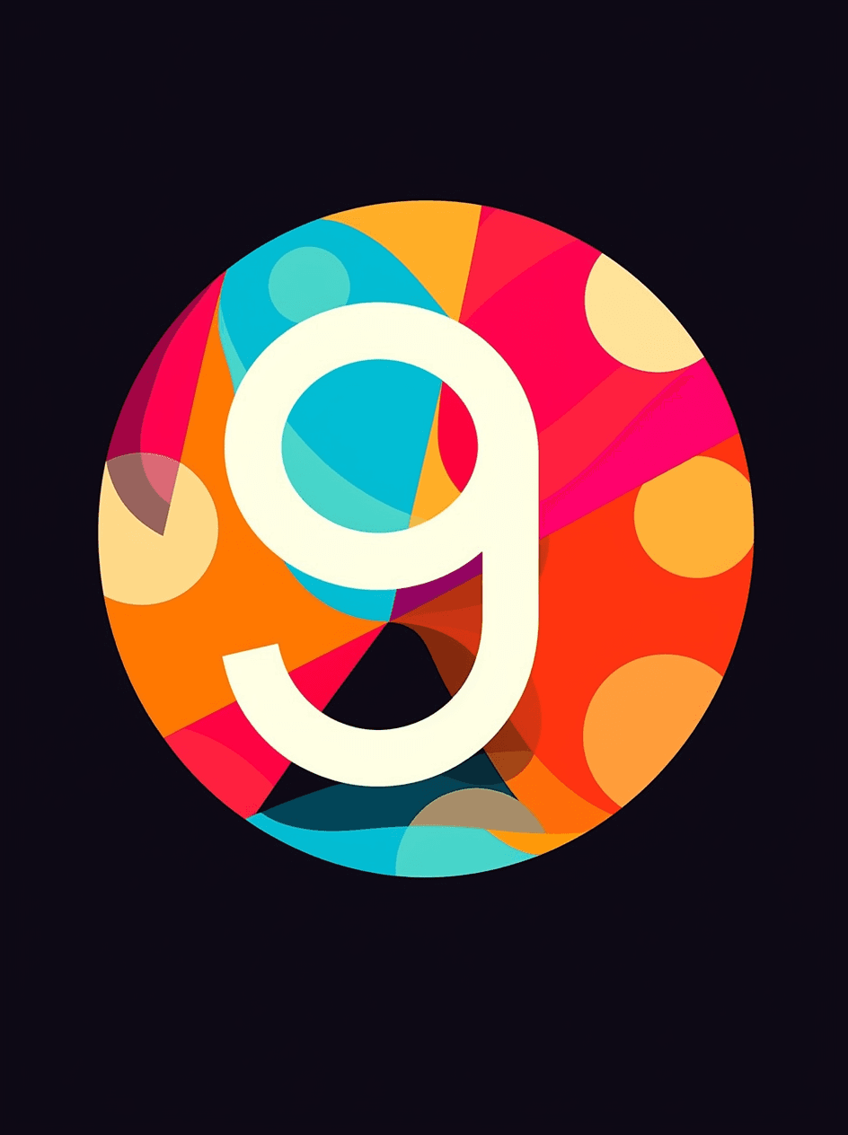 Geo Number 473 original repeating artwork