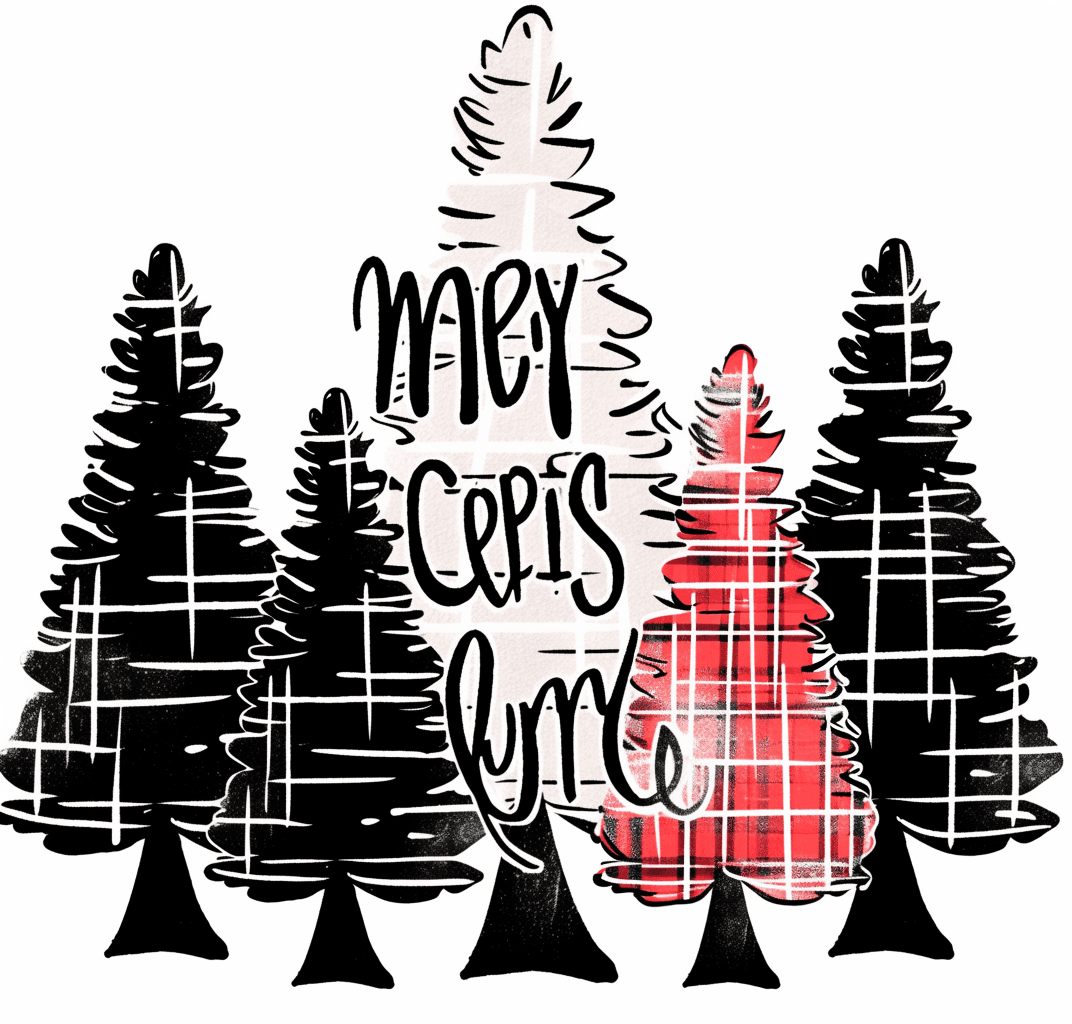 Christmas Tree 147 original repeating artwork