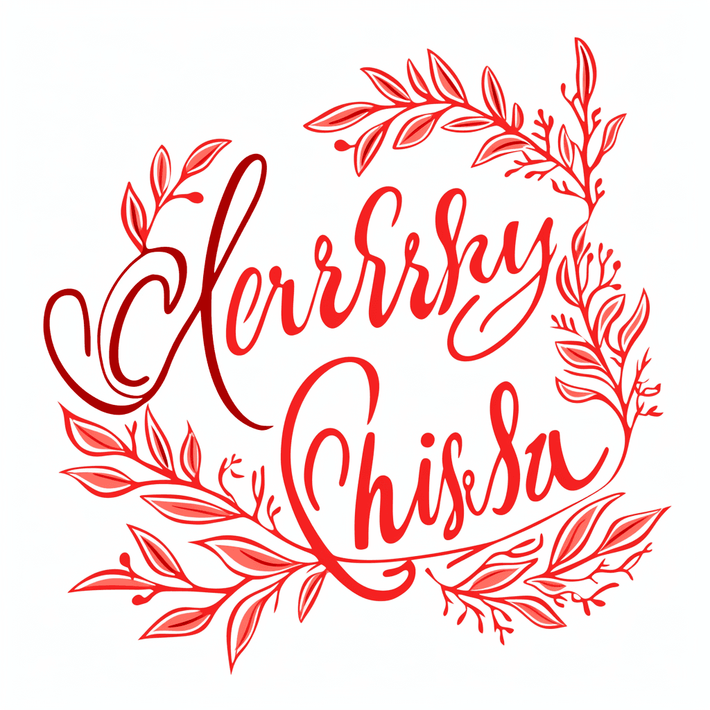 Christmas Letter Tribe original repeating artwork