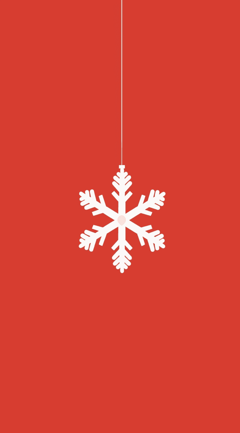 Christmas Snowflake Spin original repeating artwork
