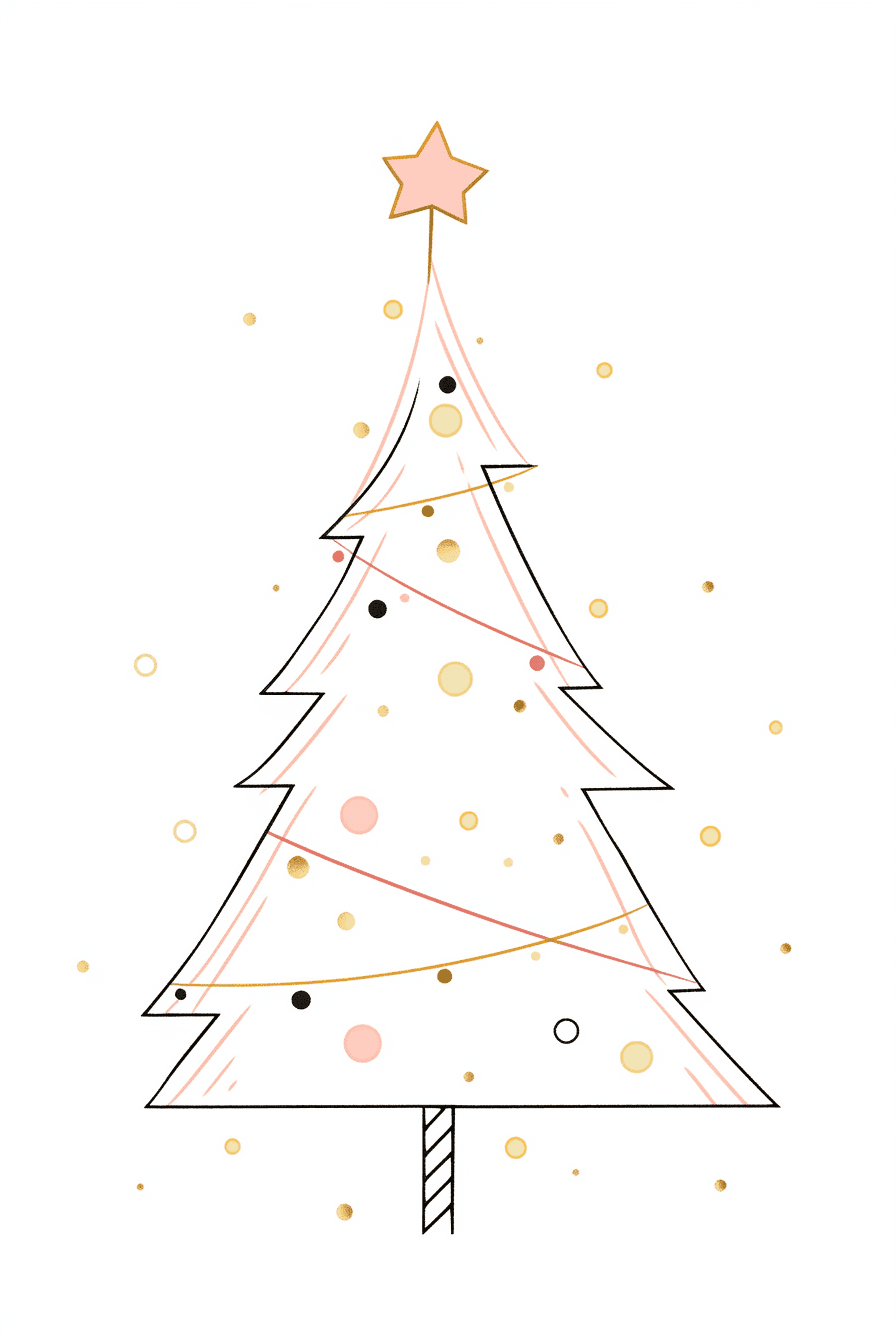 Christmas Tree 673 original repeating artwork