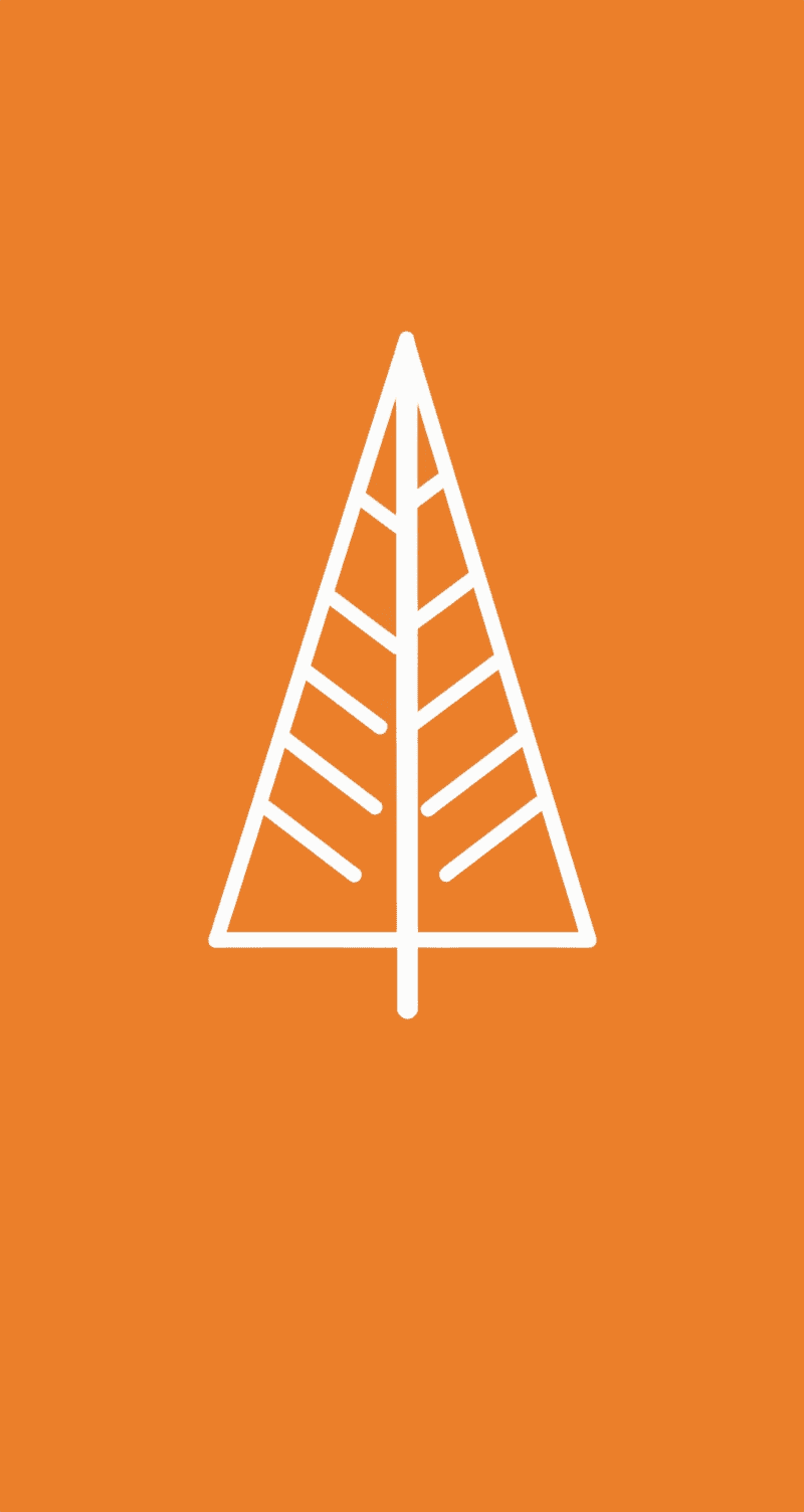 Christmas Tree Night original repeating artwork
