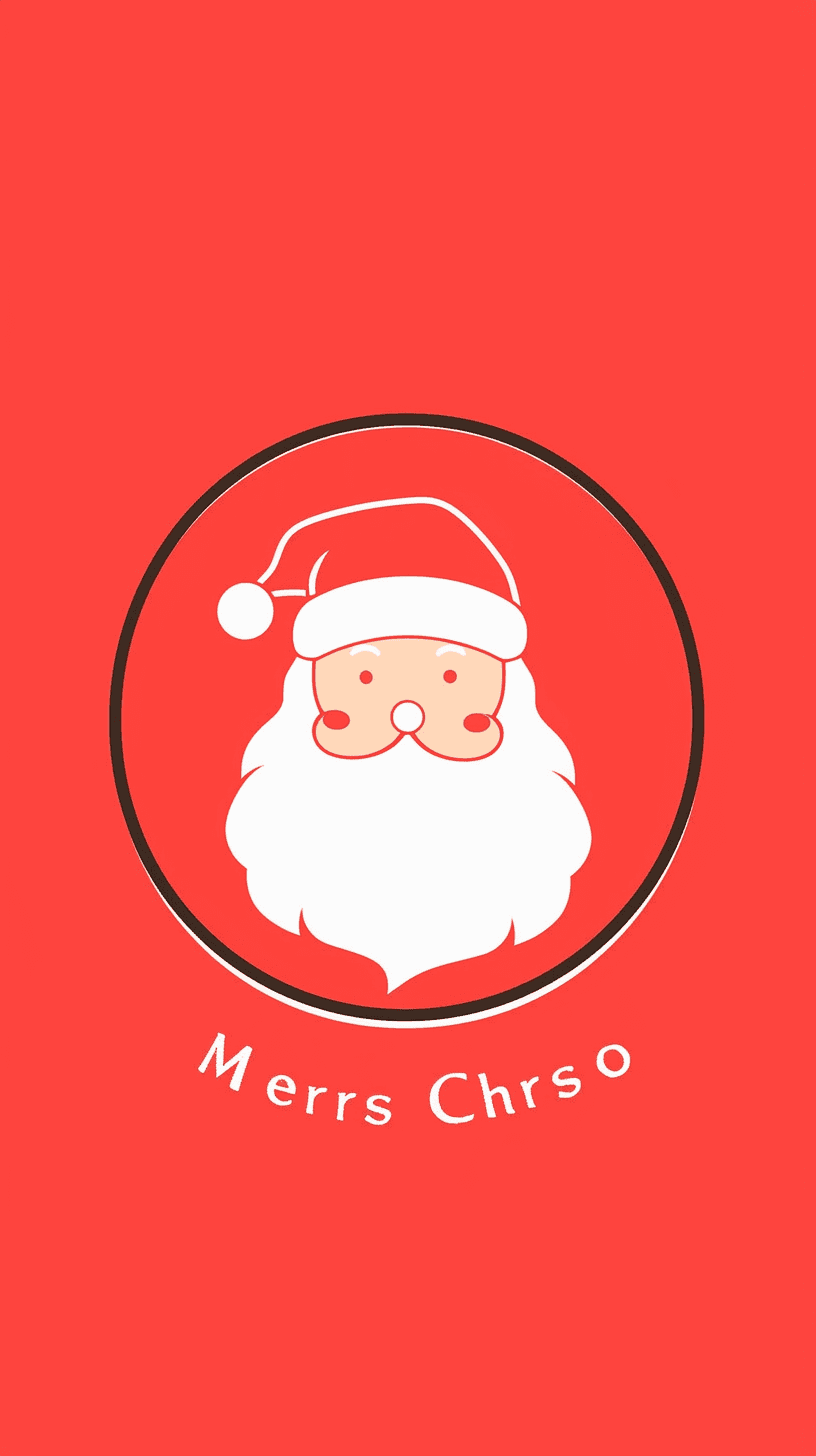 Christmas Santa Dash original repeating artwork
