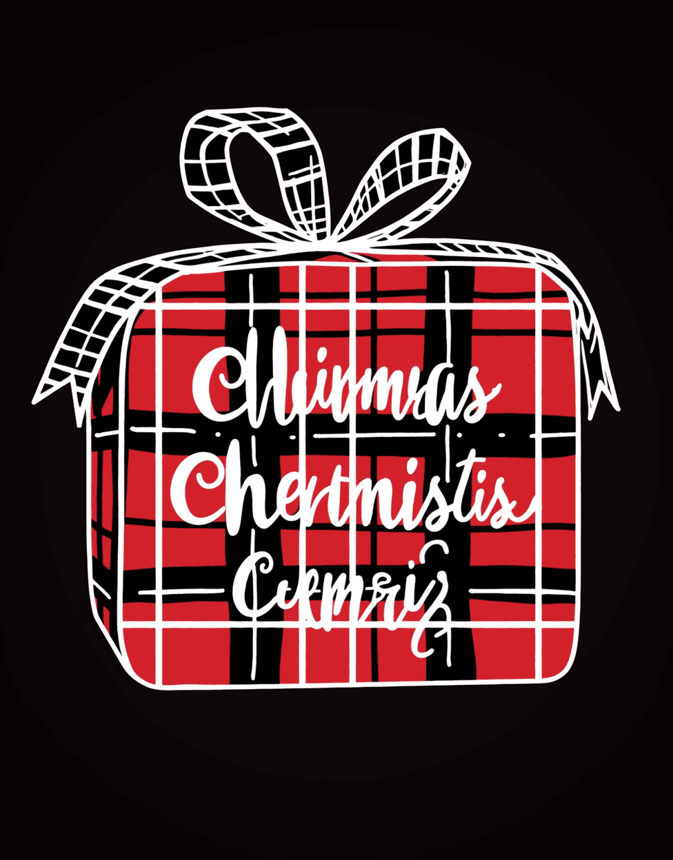 Christmas Midnight original repeating artwork