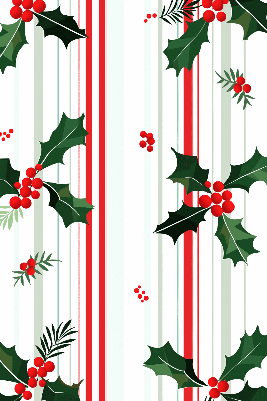 Christmas Check Club original repeating artwork