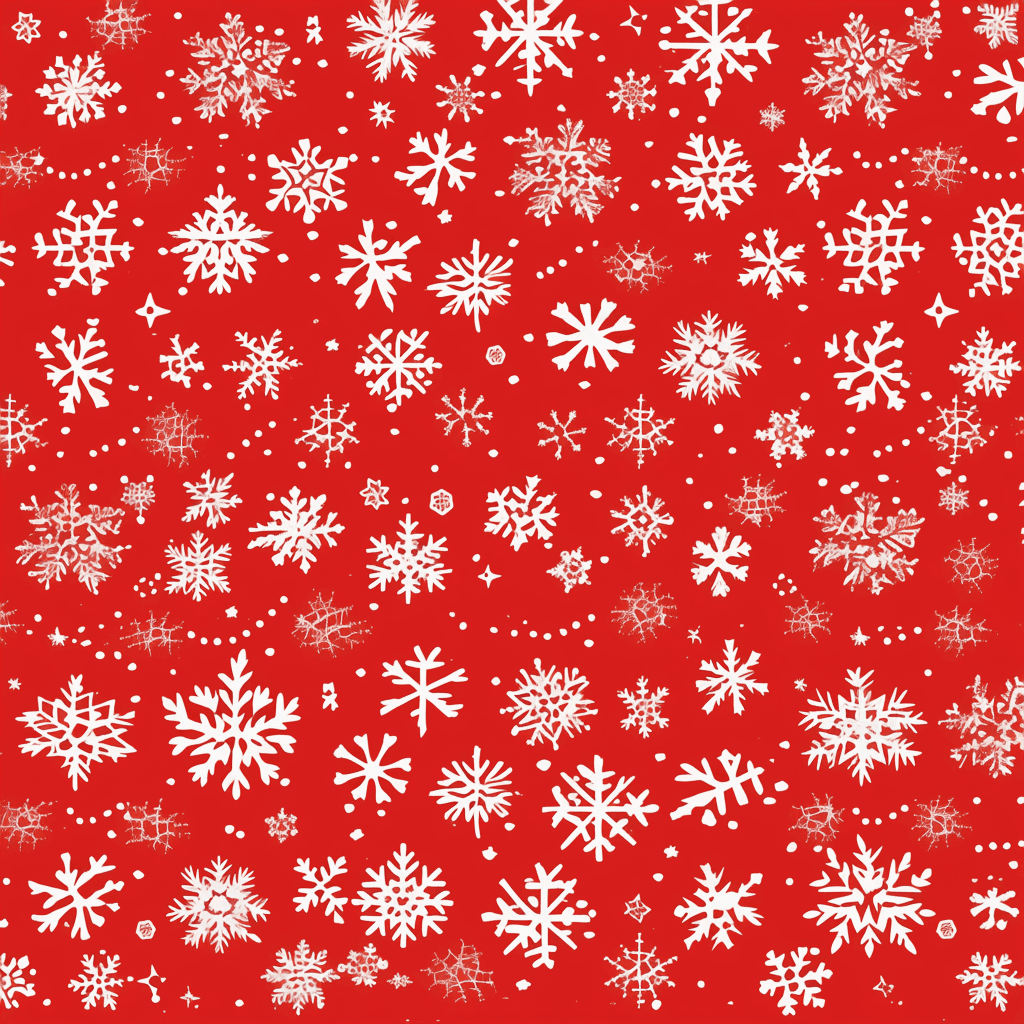 Christmas Snowflake Slide original repeating artwork