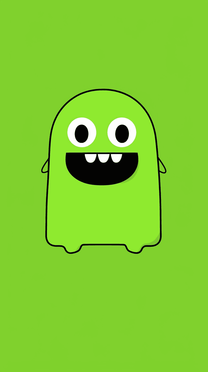 Cartoon Monster 025 original repeating artwork