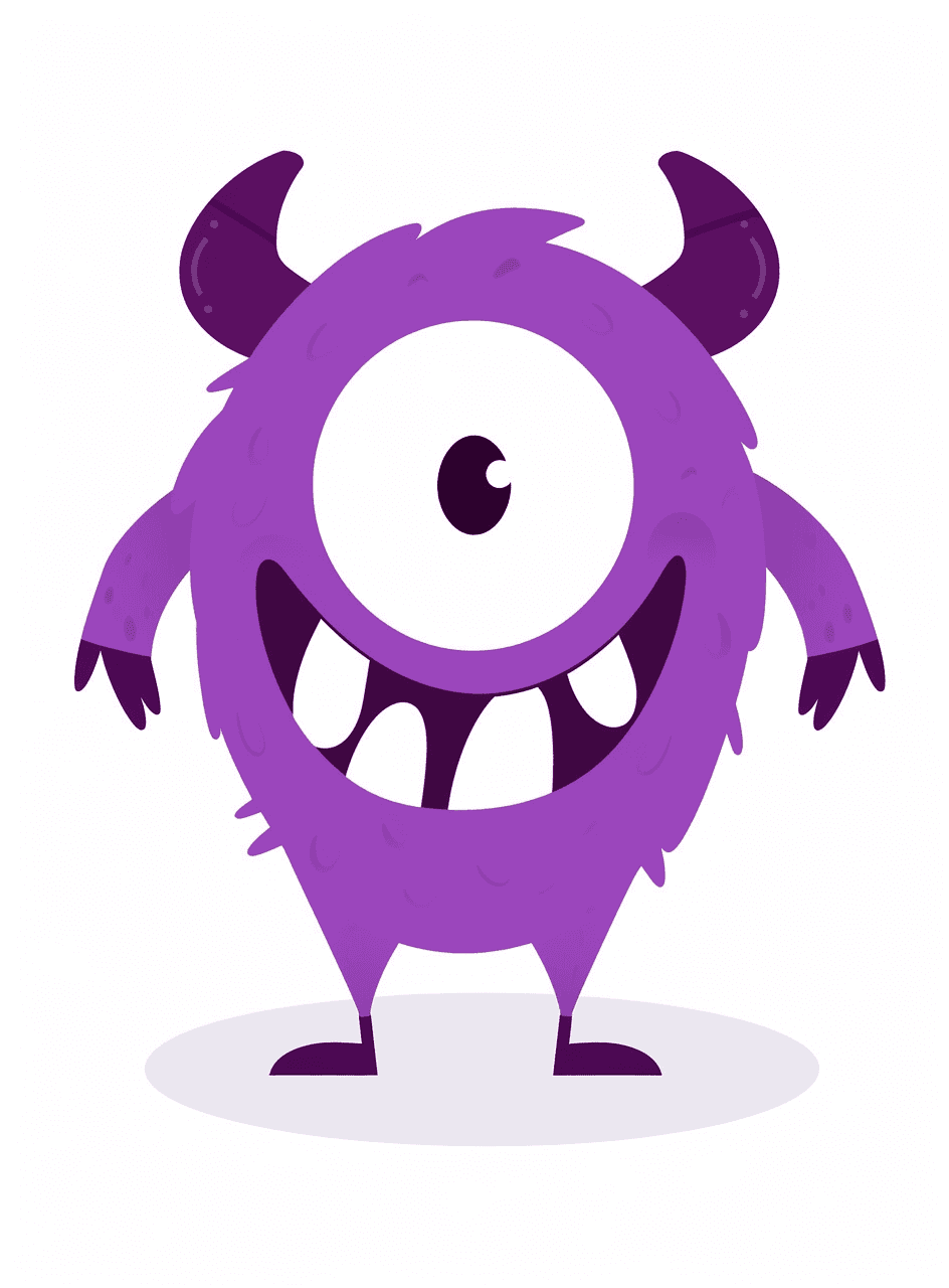 Cartoon Monster Tint original repeating artwork