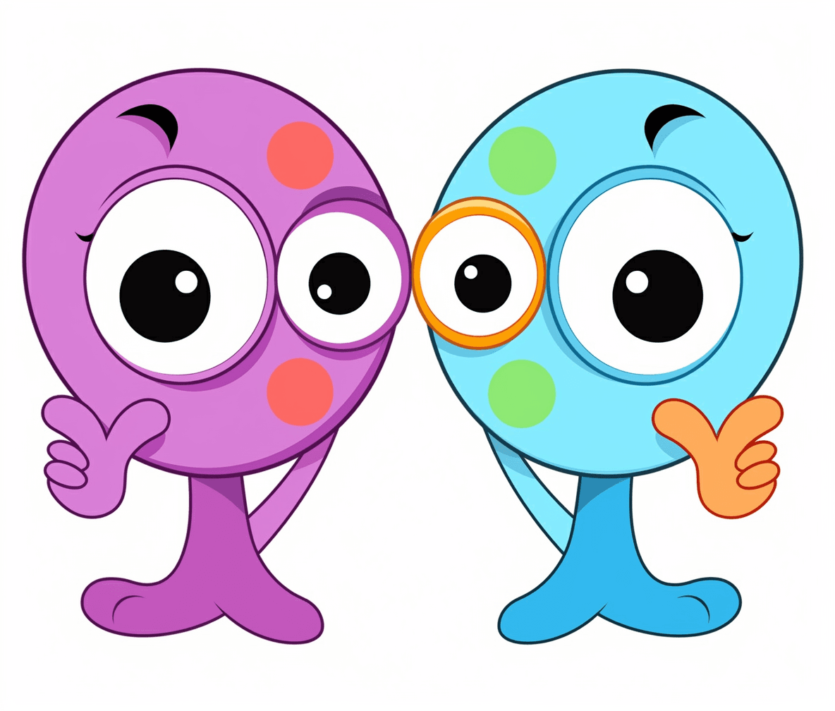 Quirky Bounce original repeating artwork