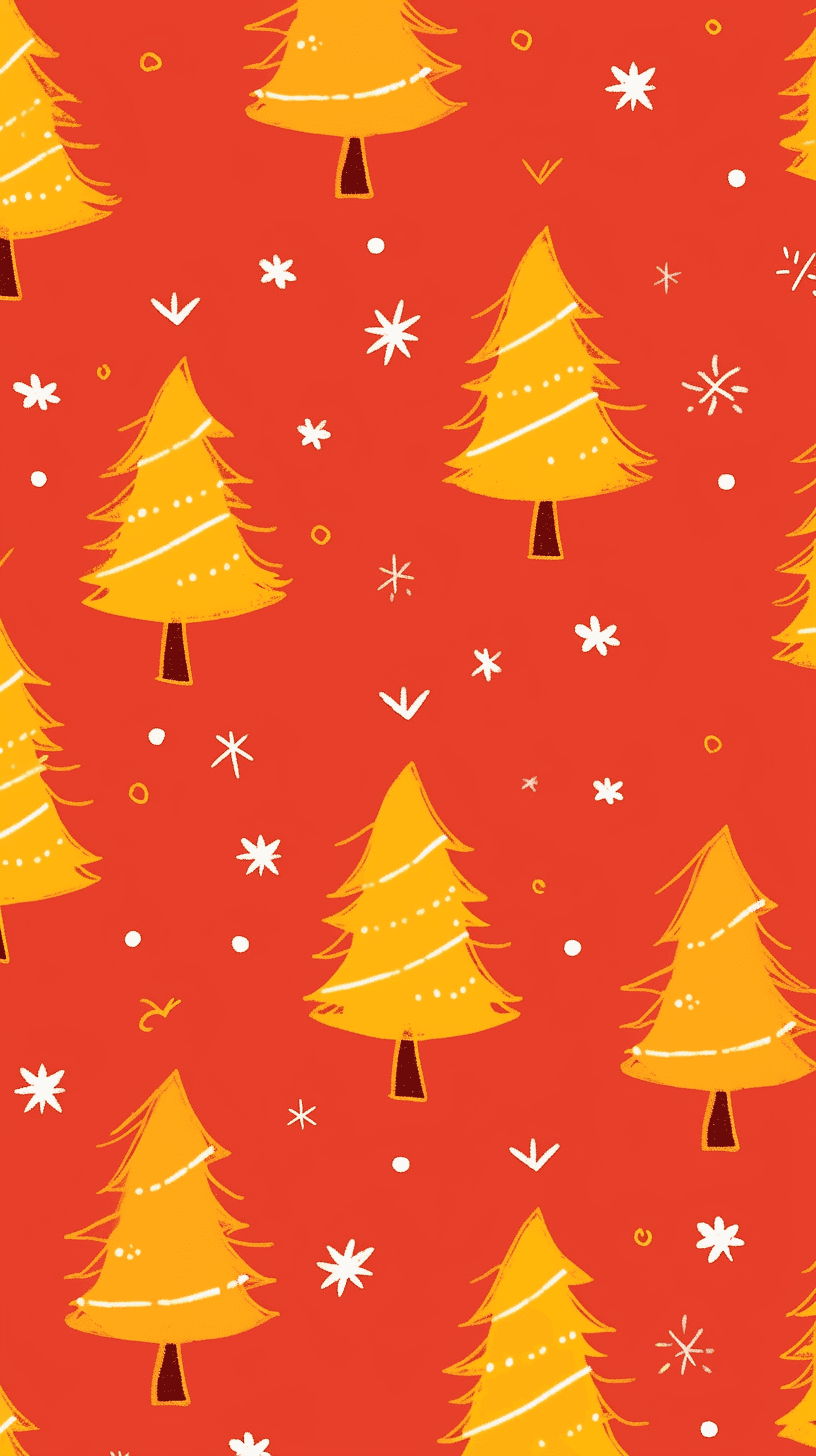 Christmas Tree 160 original repeating artwork