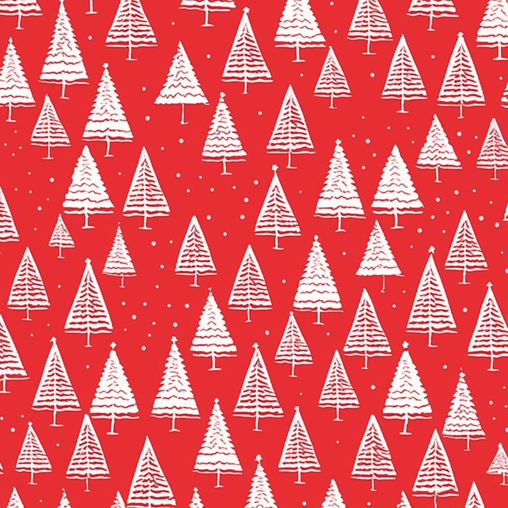 Christmas Tree 457 original repeating artwork
