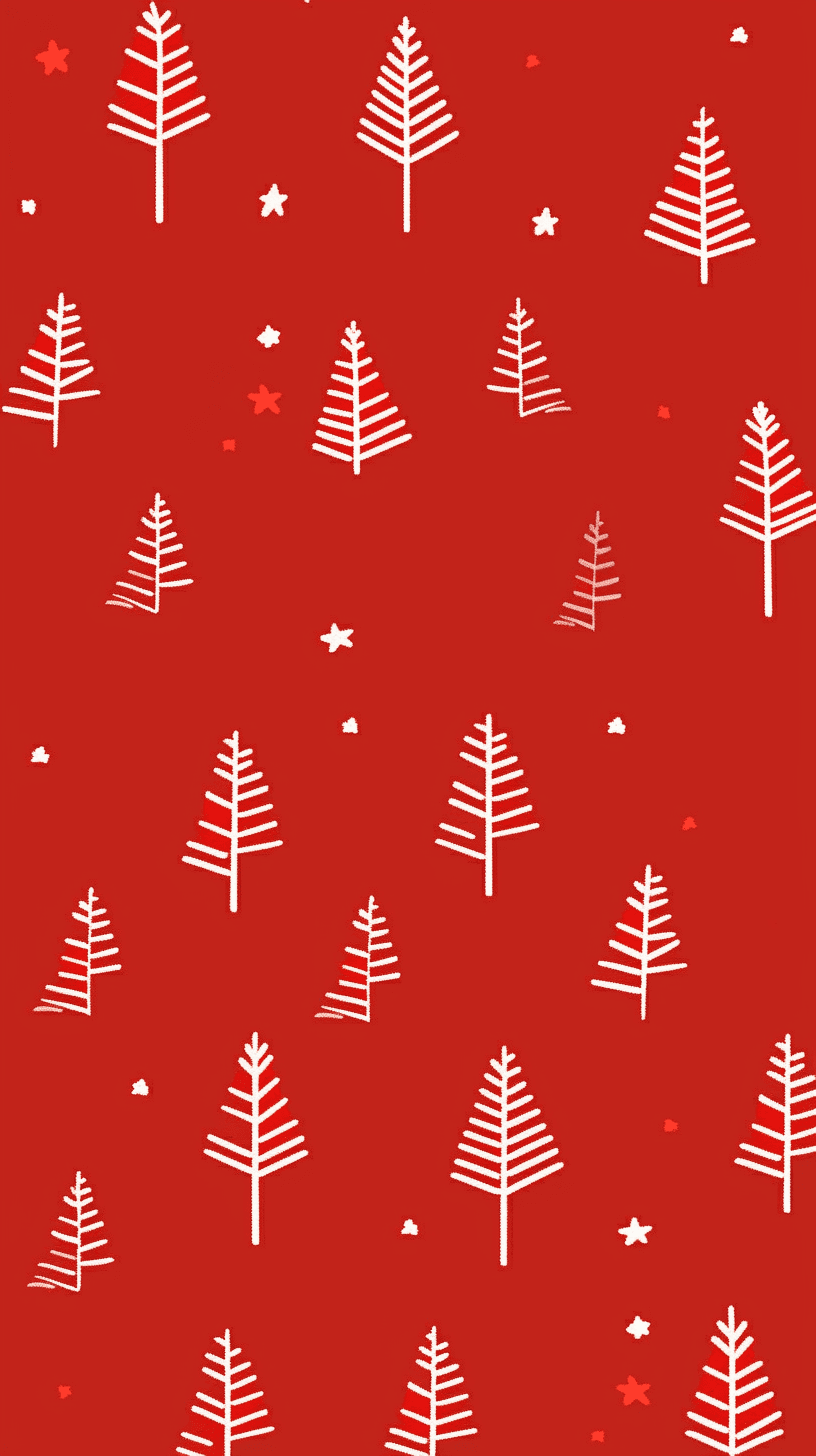 Christmas Tree 244 original repeating artwork