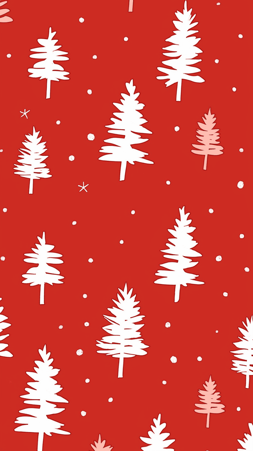 Christmas Tree 045 original repeating artwork