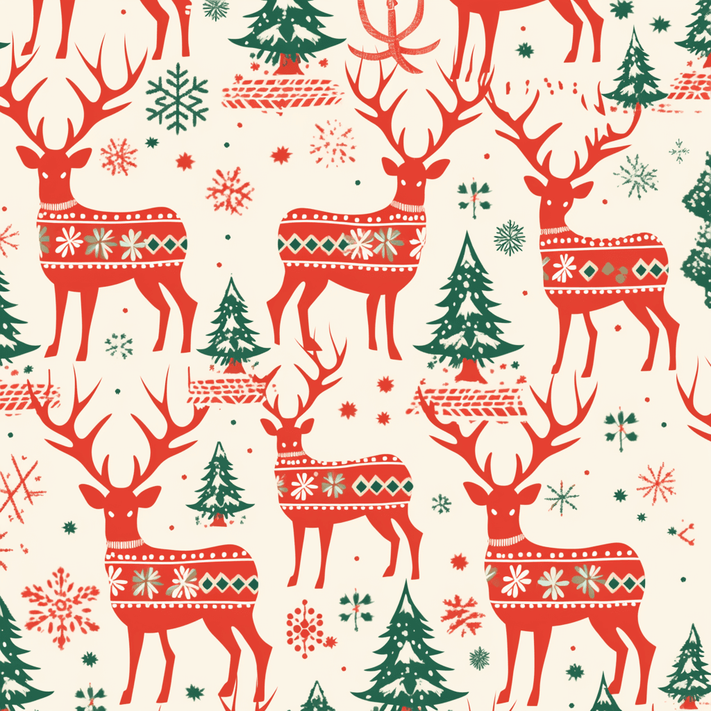 Christmas 118 original repeating artwork