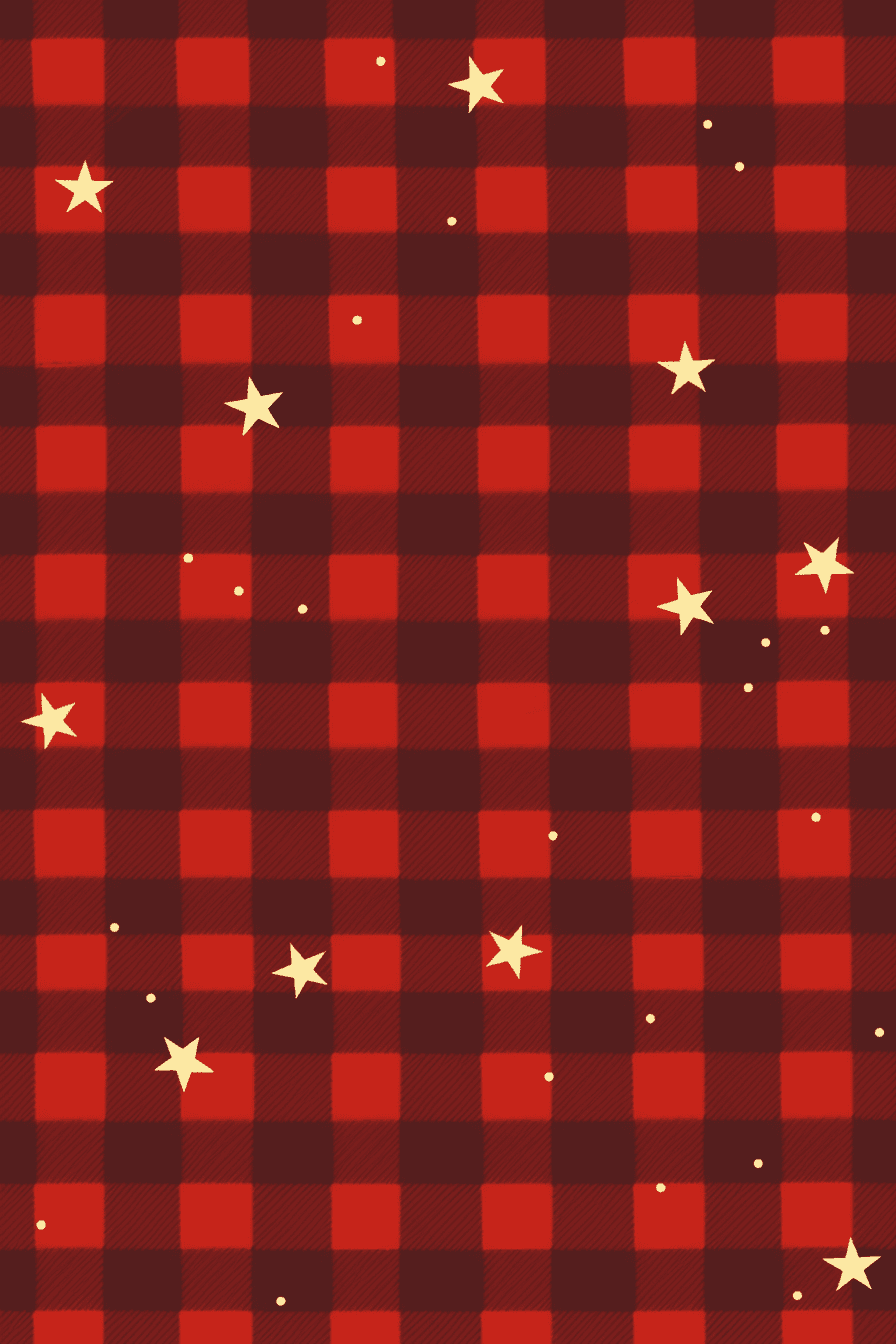Christmas Check Collective original repeating artwork