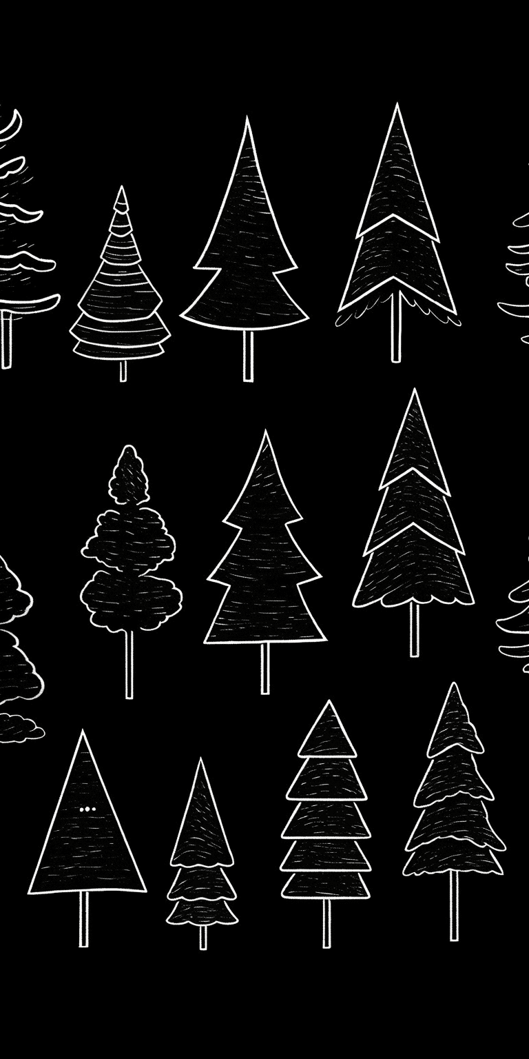 Christmas Tree 294 original repeating artwork