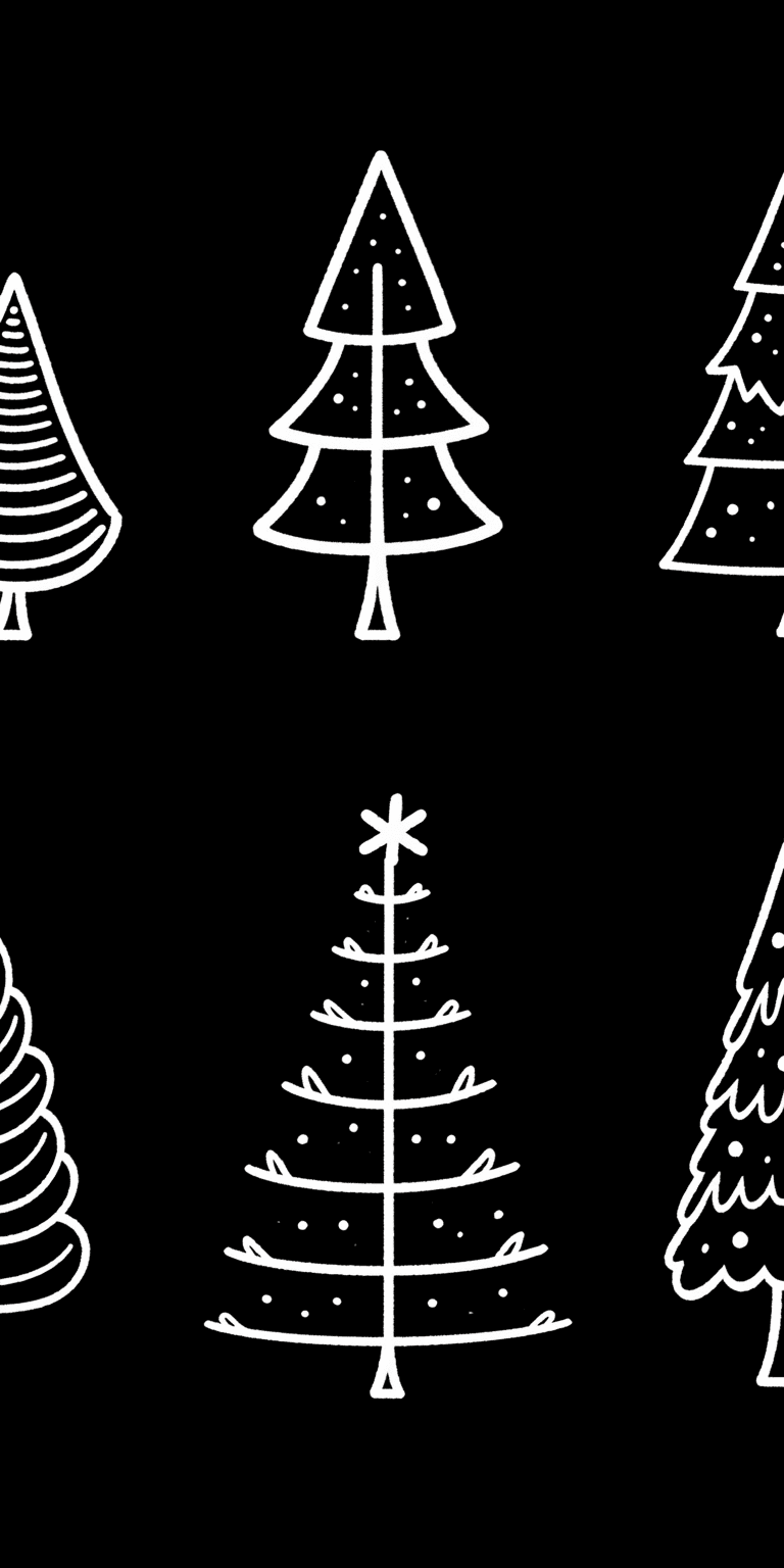 Christmas Tree 146 original repeating artwork