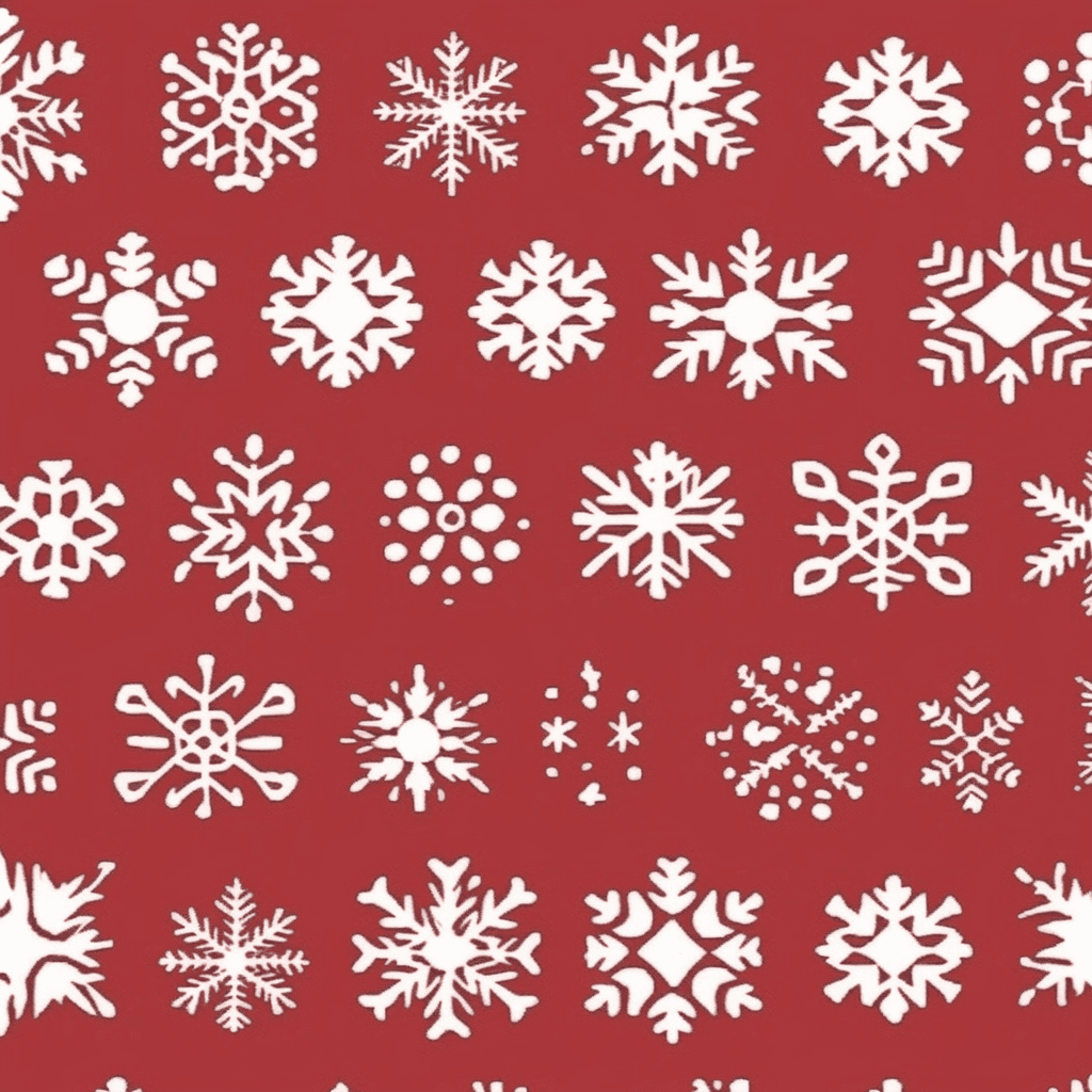 Christmas Design Party original repeating artwork