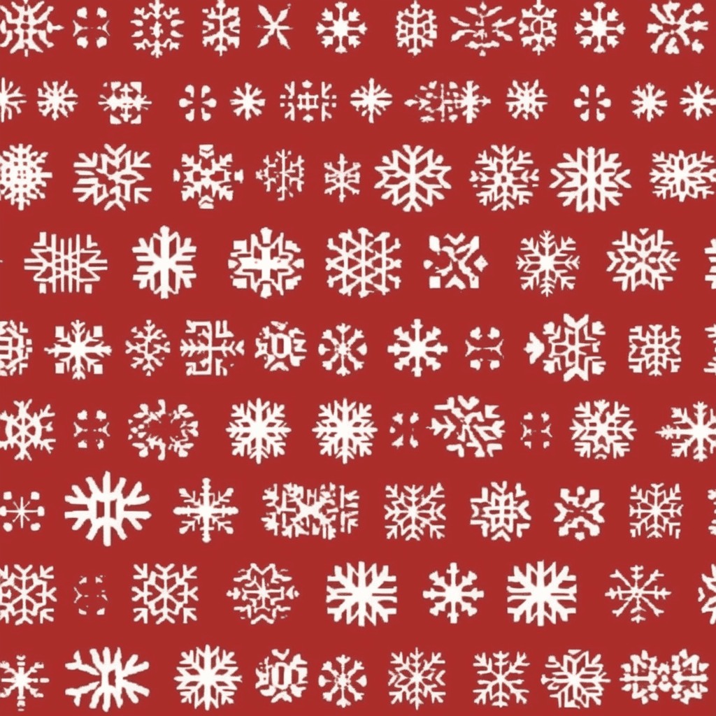 Christmas Design Crew original repeating artwork