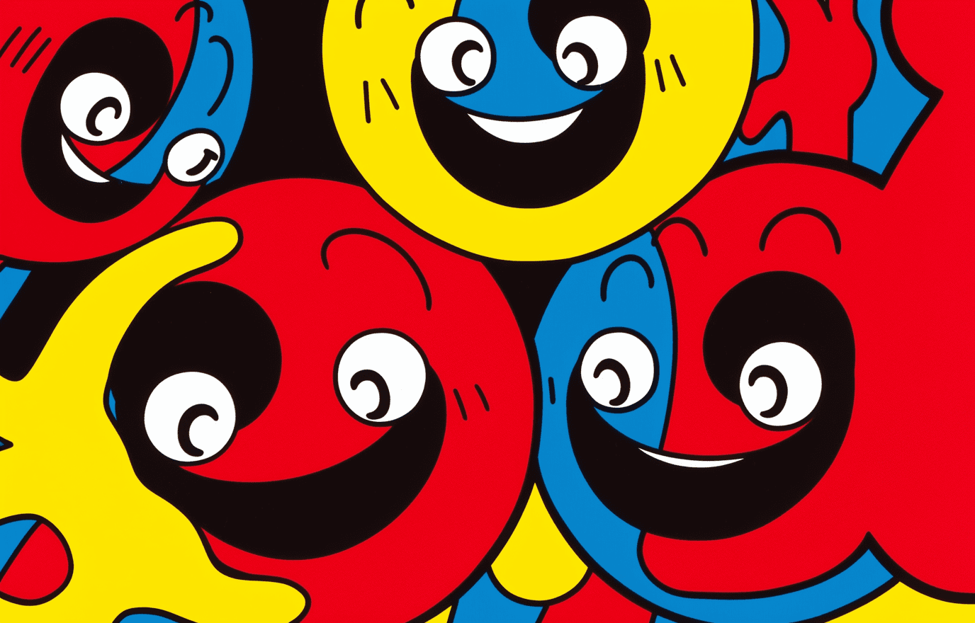 Quirky Flow original repeating artwork