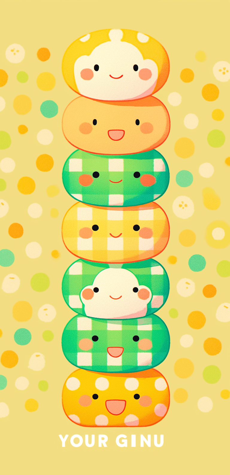 Cartoon Summer original repeating artwork