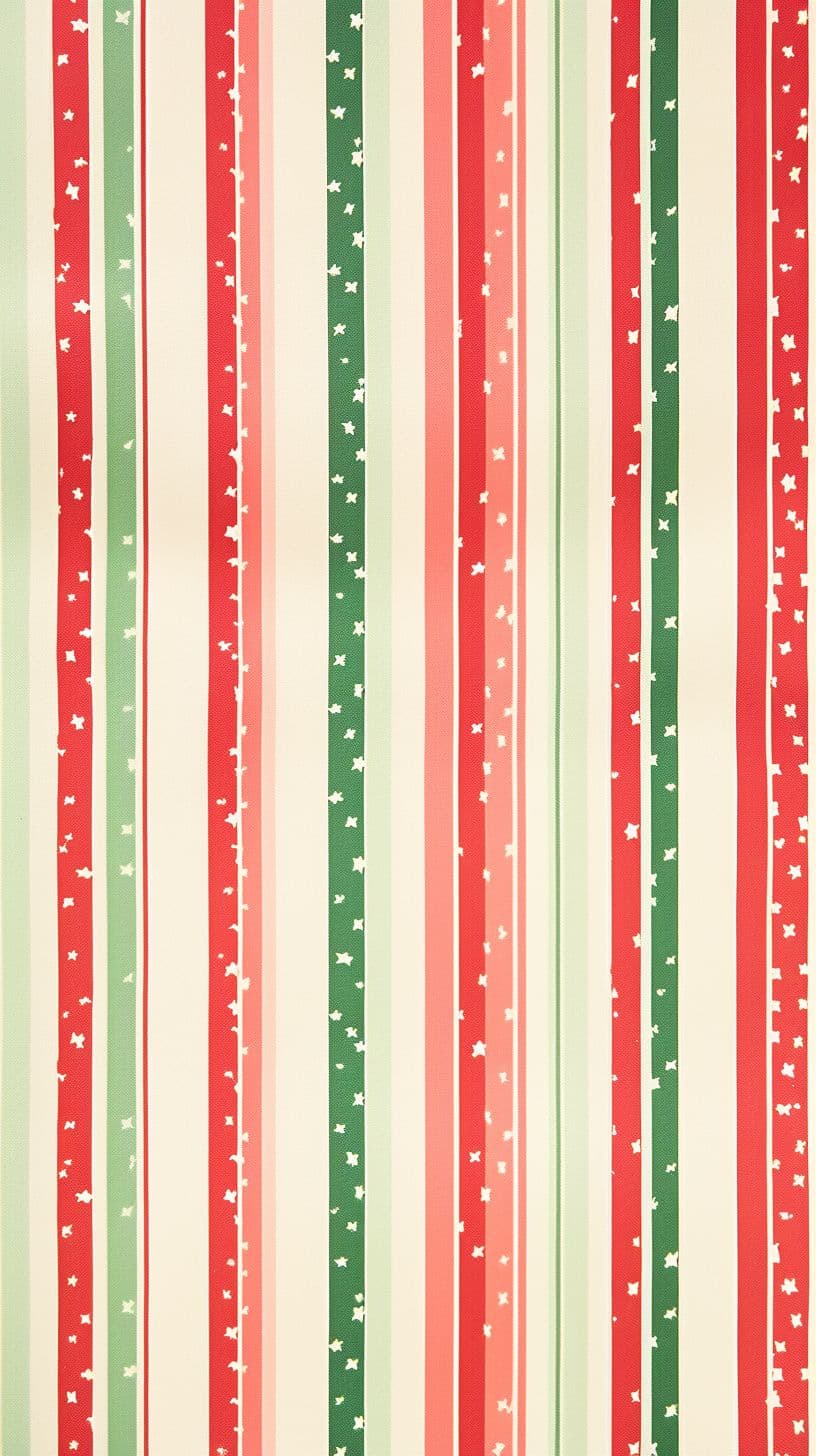 Christmas Stripe Collective original repeating artwork