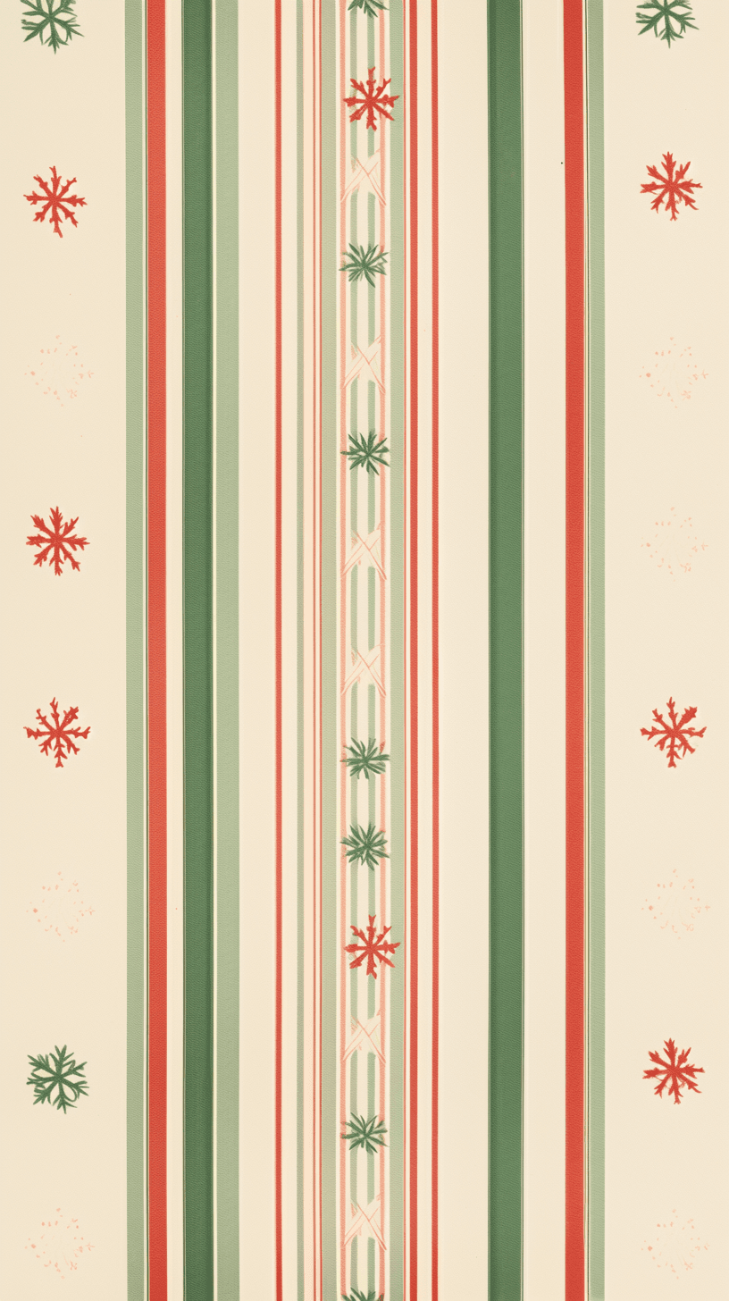 Christmas Stripe Beats original repeating artwork