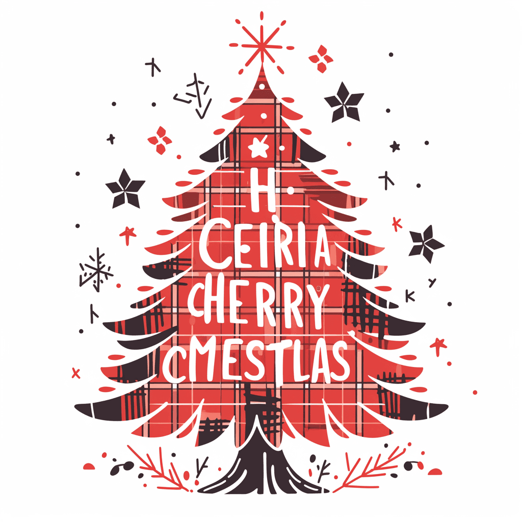 Christmas Tree 154 original repeating artwork