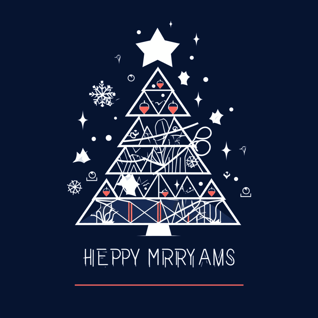 Christmas Design Tribe original repeating artwork