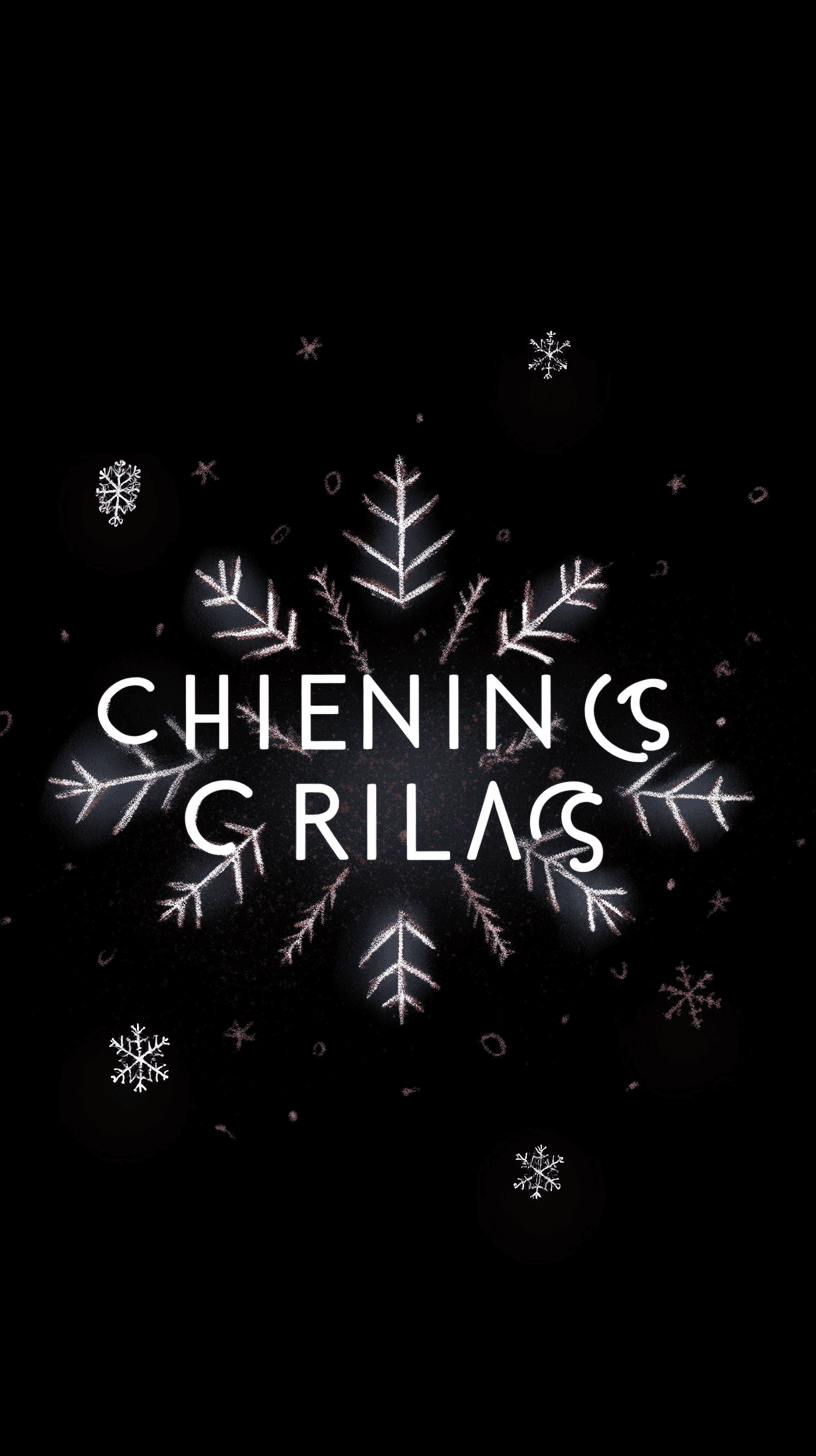 Christmas Snowflake Team original repeating artwork