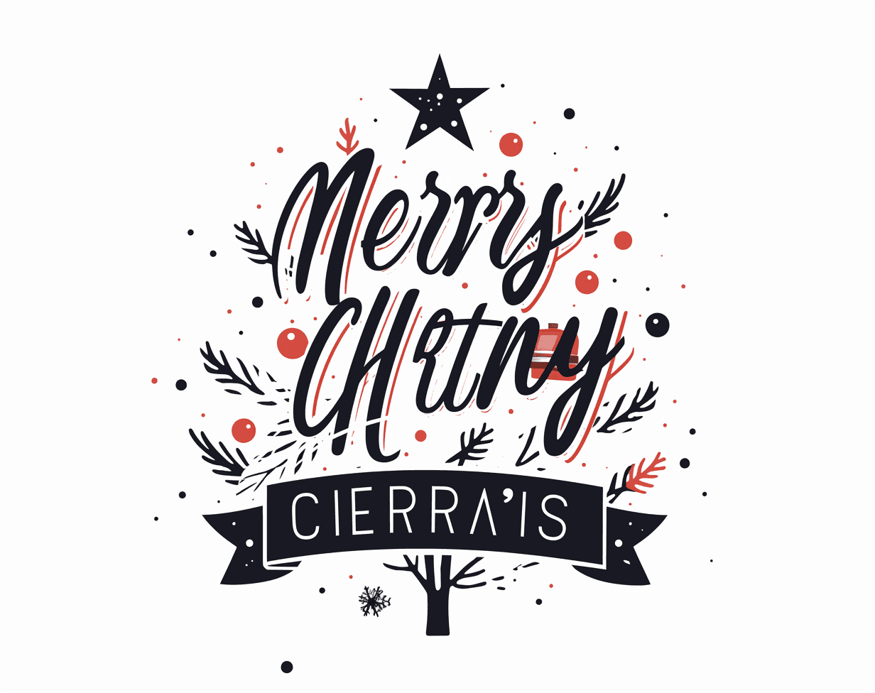 Christmas Letter Team original repeating artwork